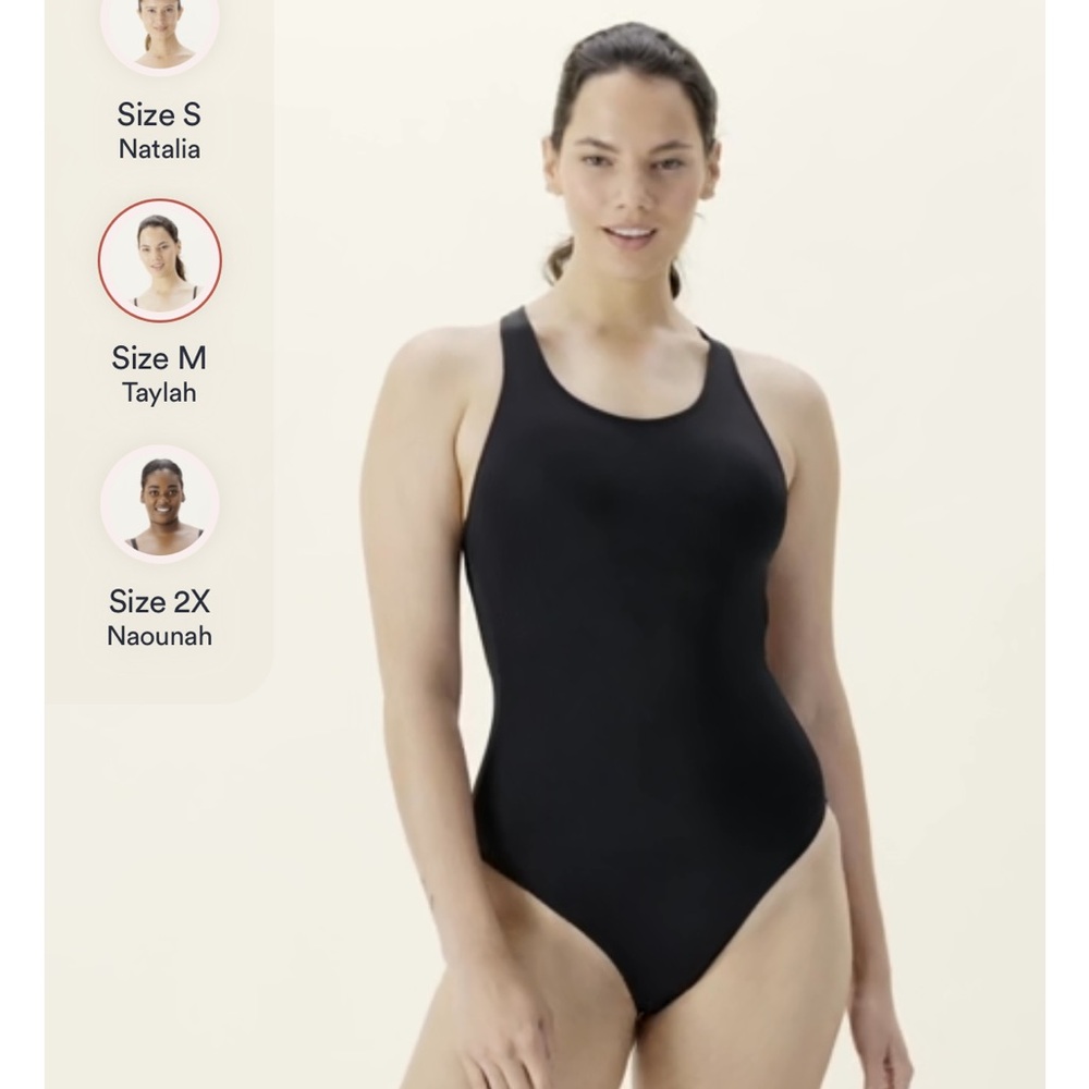 Andie Swim Black Tulum One Piece Medium